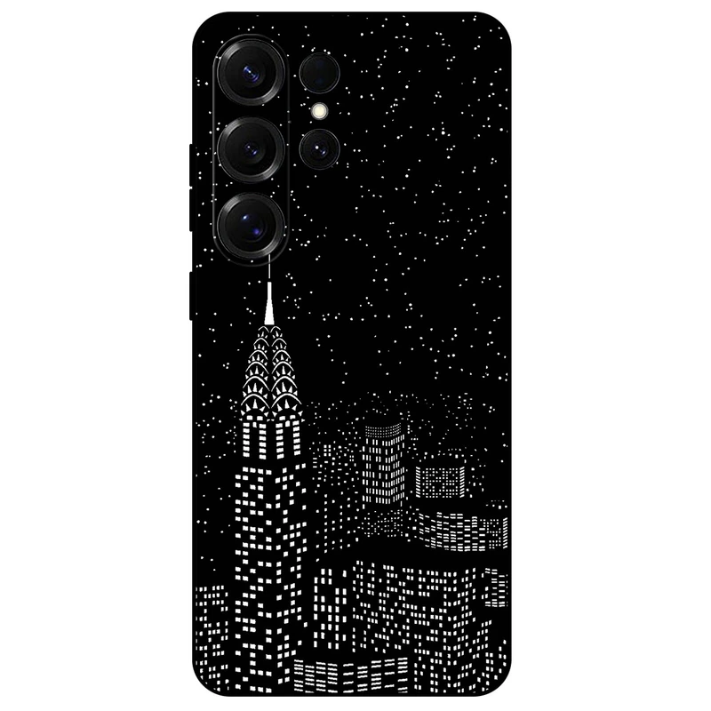 کاور مگافون طرح نیویورک مدل 7768 مناسب برای گوشی موبایل سامسونگ Galaxy S25 Ultra