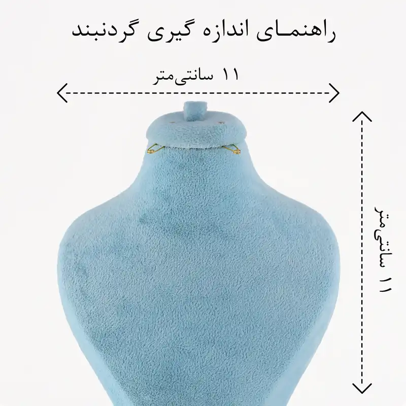 گردنبند زنانه مدل ماهی کد ne421