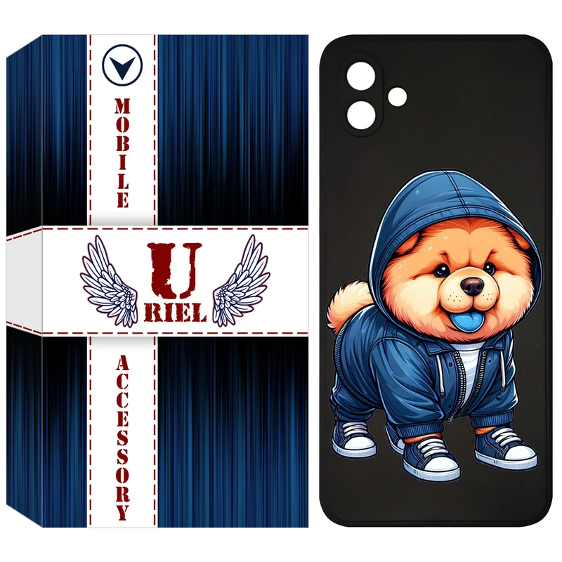 کاور یوریل مدل KSH کد 65 طرح سگ آبی مناسب برای گوشی موبایل سامسونگ Galaxy A05