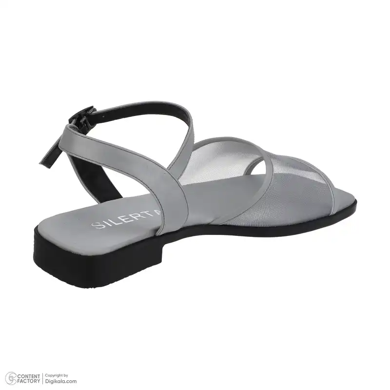 صندل زنانه سیلرتا مدل N18 رنگ نقره ای