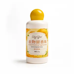 خوشبو کننده و نرم کننده لباس ماشینی زرد جیانگدی مدل YW421 با رایحه لیمو مناسب انواع البسه وزن 220 گرم