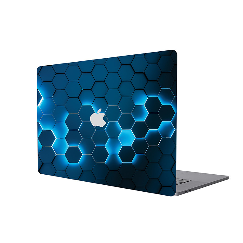 برچسب تزئینی مدلpolygon07 مناسب برای مک بوک ایر 13 اینچ 2019-2018