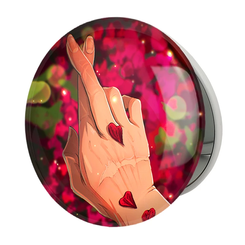 آینه جیبی خندالو طرح وش انیمه تریگان (Trigun) مدل تاشو کد 36252