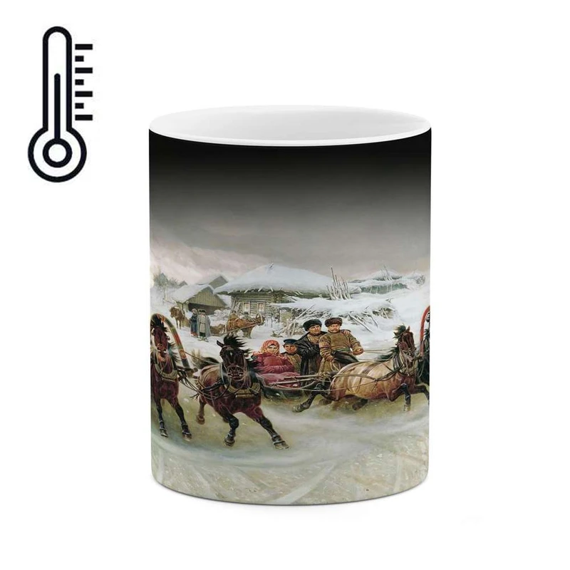 ماگ حرارتی کاکتی مدل نقاشی کد mgh13671