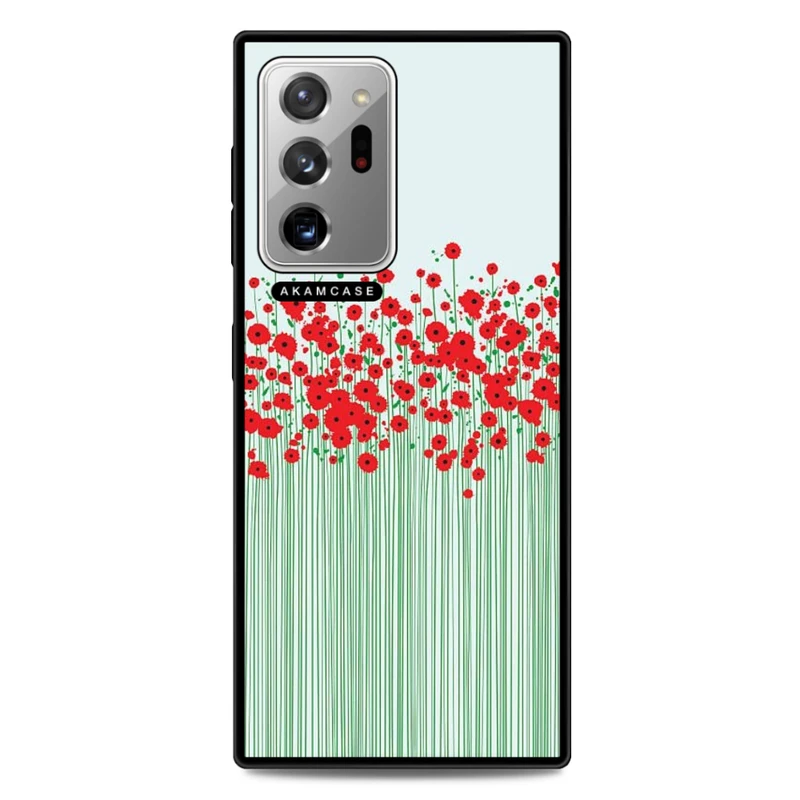 کاور آکام مدل AMC-WSGN20U-FLOWERS-26 مناسب برای گوشی موبایل سامسونگ Galaxy Note 20 Ultra