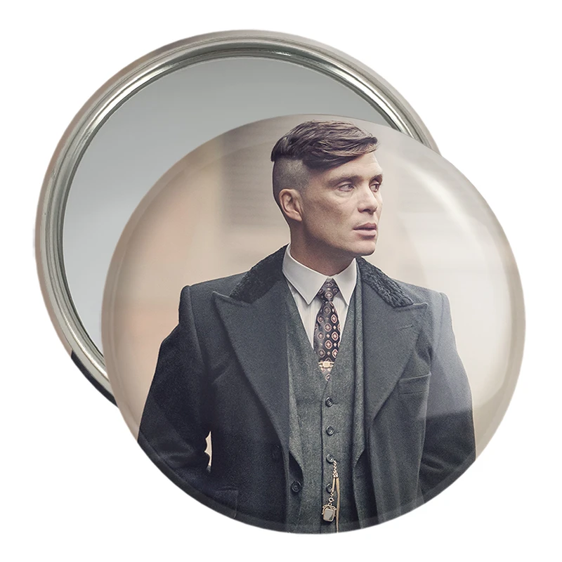 آینه جیبی خندالو مدل سریال پیکی بلایندرز Peaky Blinders  کد 3205