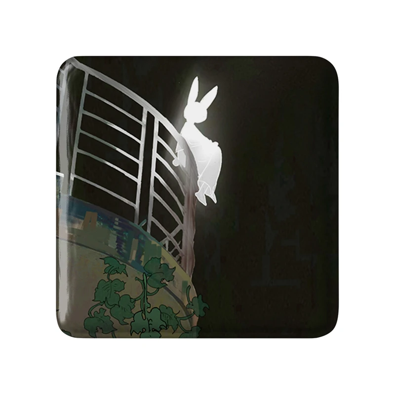 مگنت خندالو طرح هارو انیمه بیستارز مدل مربعی کد 33453