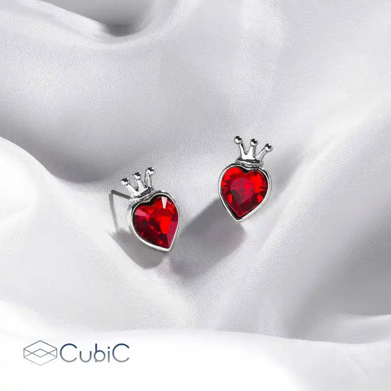 گوشواره زنانه کوبیک مدل QE-74944