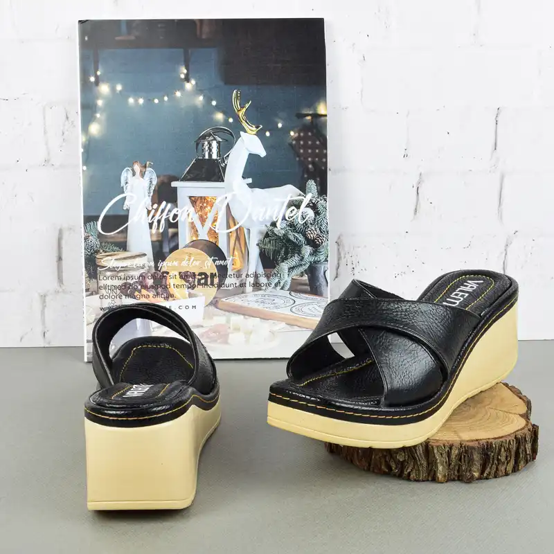 دمپایی زنانه مدل واله مو مدل سابادل کد BK.2919