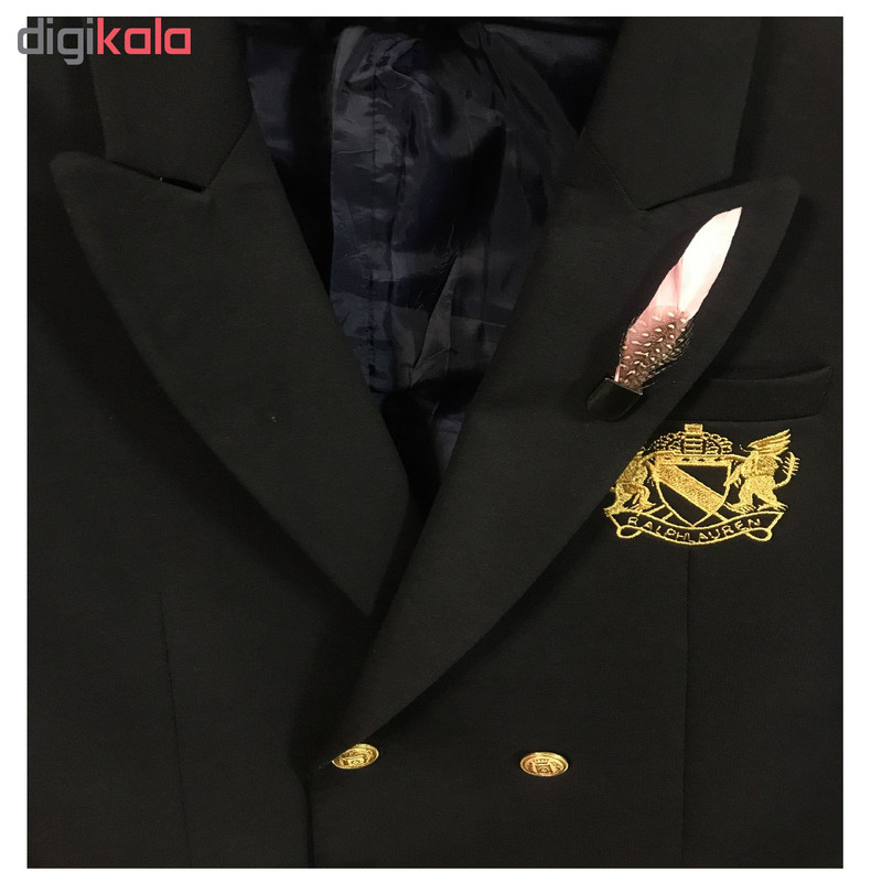 ست کراوات و گل کت هکس ایران مدل SET-PNK PAR