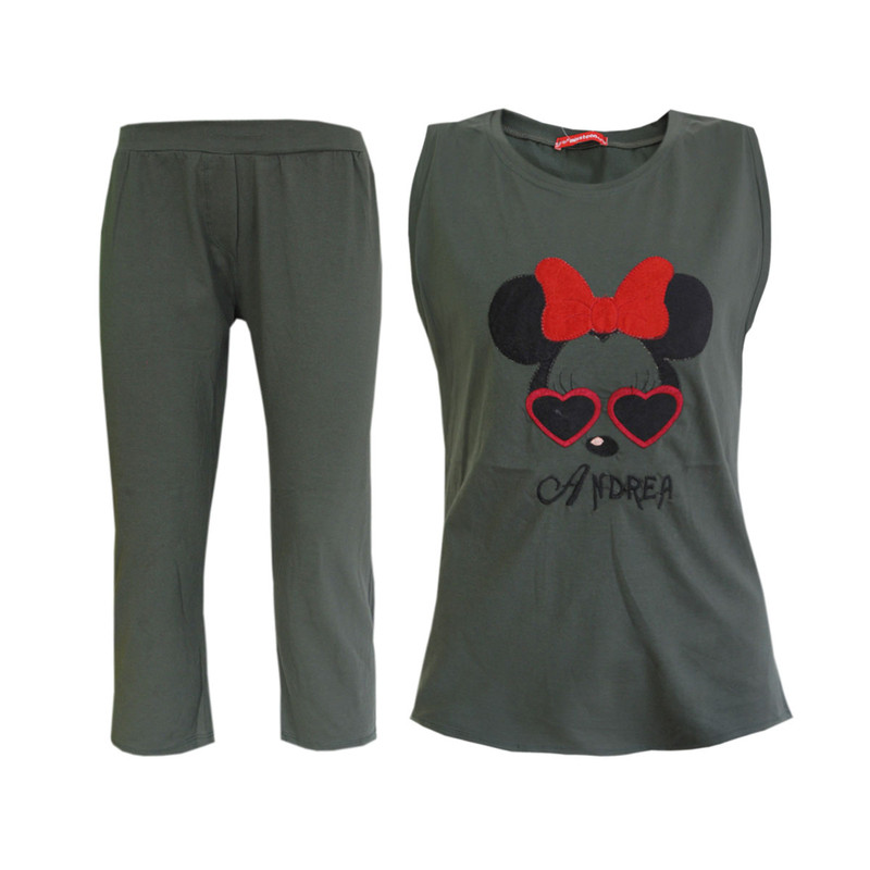 ست تاپ و شلوارک زنانه کد B100120170g