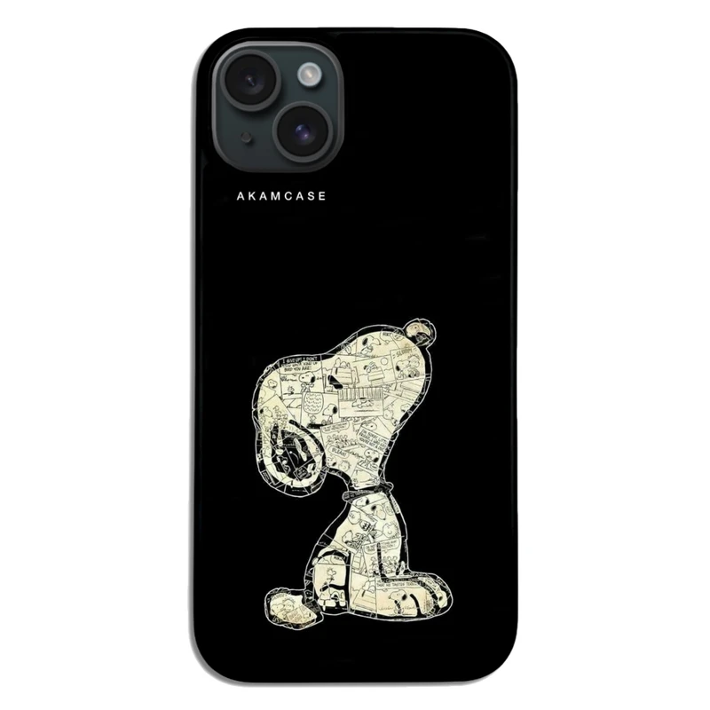 کاور آکام مدل AMCWA15PLUS-SNOOPY10 مناسب برای گوشی موبایل اپل iPhone 15 Plus