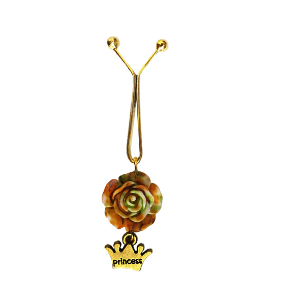 گیره روسری طرح تاج پرنسس کد 04