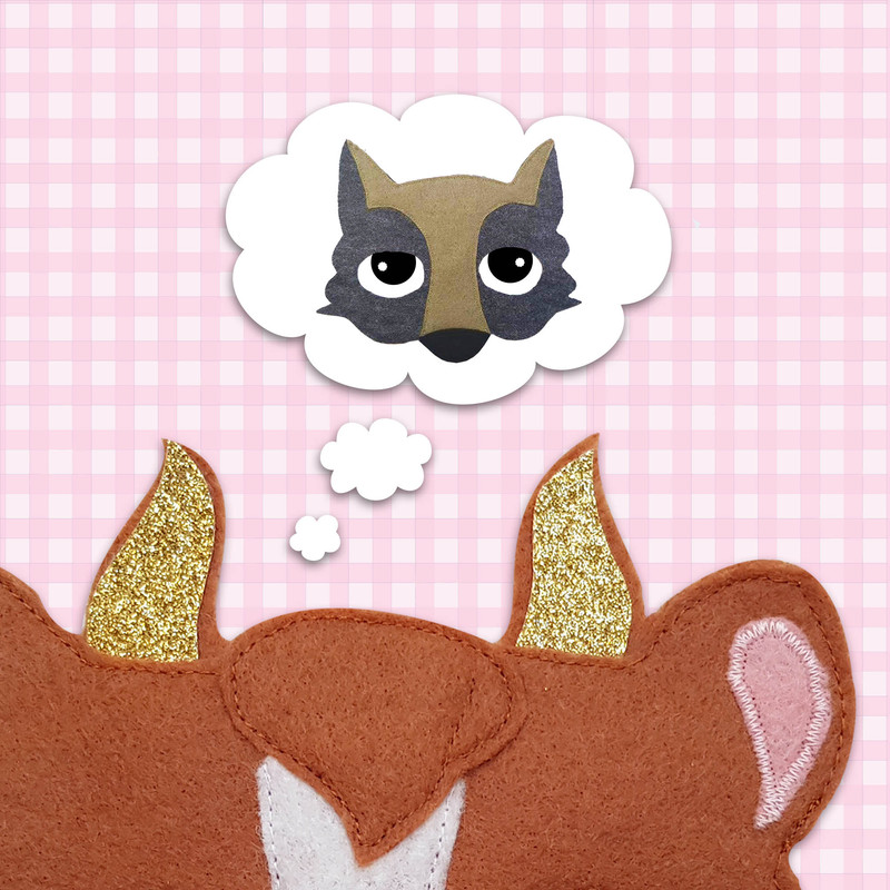 ماسک ایفای نقش کودک طرح بز ناقلا کد 001