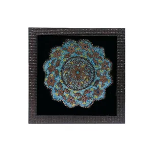 بشقاب دیوارکوب قلمزنی کد TA-006