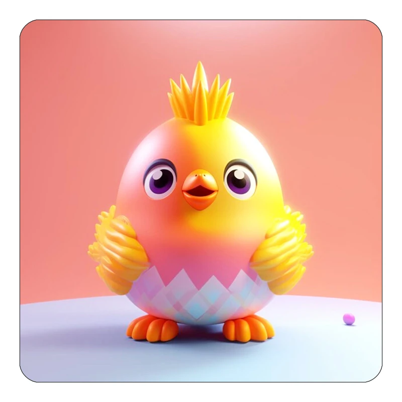 مگنت کاکتی طرح حیوانات کارتونی مدل mp27552