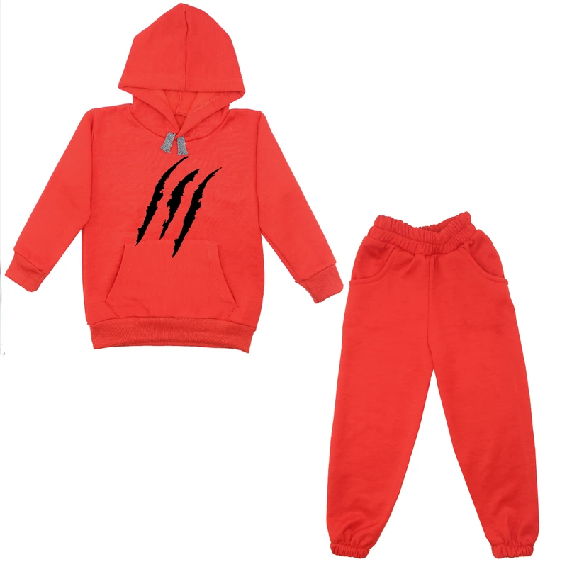 ست هودی و شلوار پسرانه مدل چنگ A118