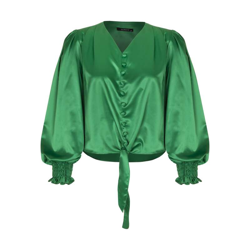 بلوز زنانه گردیه مدل 304129-green