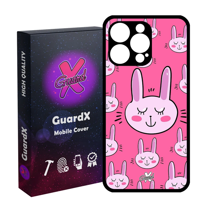 کاور گارد ایکس طرح Rabbit مدل Glass10135 مناسب برای گوشی موبایل اپل iPhone 15 Pro Max