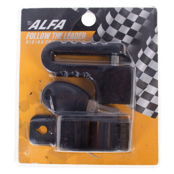 قفل دیسکی موتور سیکلت مدل آلفا