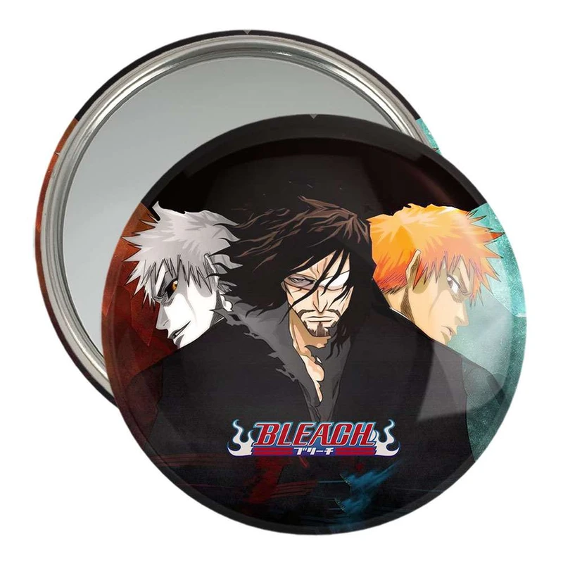 آینه جیبی خندالو طرح انیمه بلیچ Beach  کد 4953