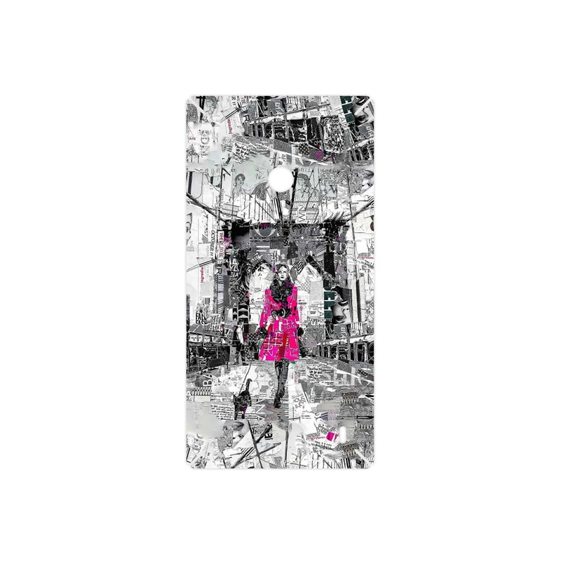 برچسب پوششی ماهوت مدل Collage of Catwalk Bridge مناسب برای گوشی موبایل نوکیا Lumia 520