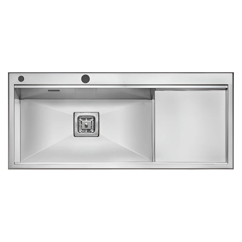 سینک ظرفشویی استیل توکار یک لگنه الکا استیل مدل 4018