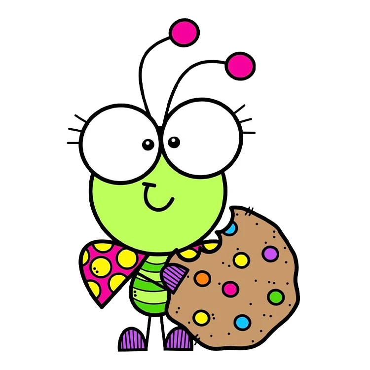 استیکر پارچه و لباس پاد آفرین مدل کارتونی کد S290