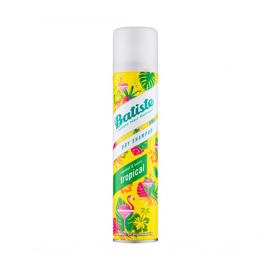 اسپری شامپو خشک باتیست مدل Coconut & Exotic Tropical حجم 200 میلی لیتر