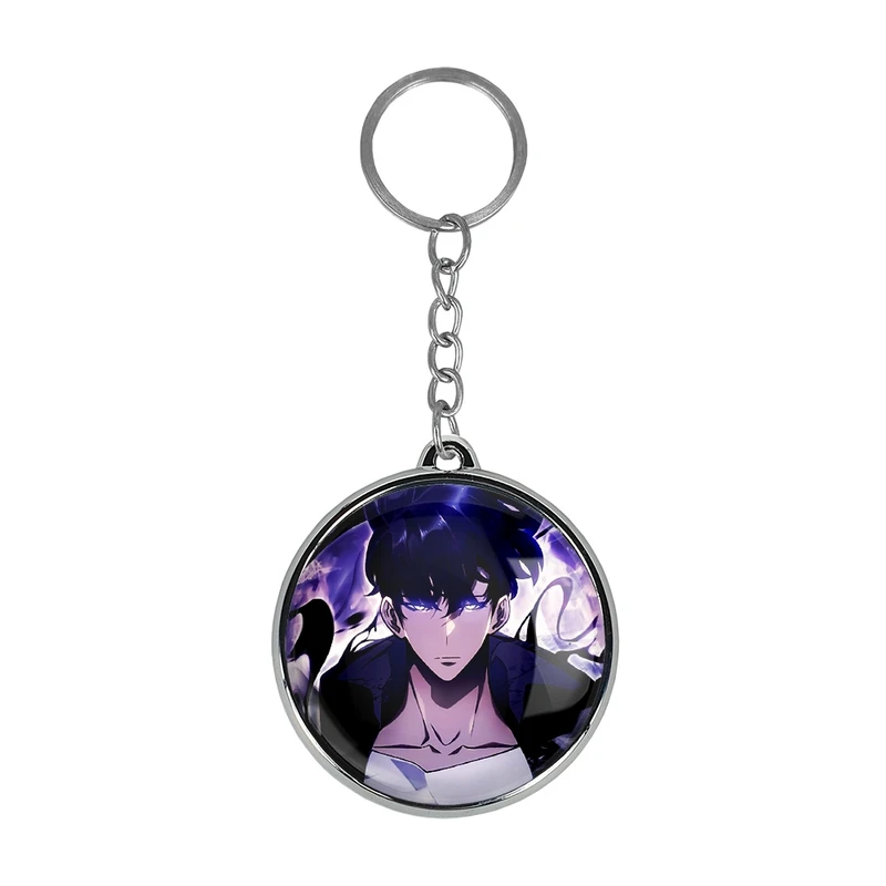 جاکلیدی خندالو طرح انیمه تک رو (Solo Leveling) مدل دوطرفه کد 3377333774