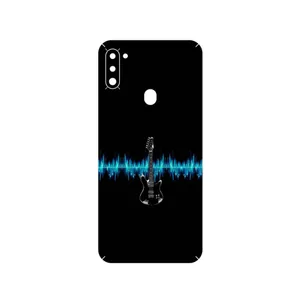MAHOOT Electric Guitar Cover Sticker for Samsung Galaxy A11