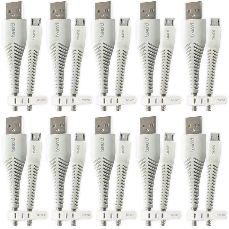  کابل تبدیل USB به MicroUSB بیاند مدل BUM-302 FAST CHARGE طول 2 متر بسته ده عددی