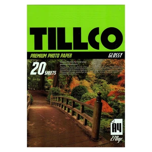 کاغذ عکس تیلکو مدل Glossy Premium Photo Paper سایز  A4 بسته 20 عددی