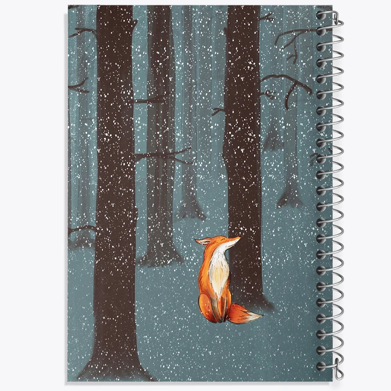 دفتر نقاشی 50 برگ خندالو طرح روباه کد F6731