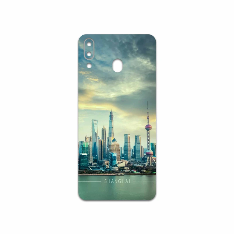 برچسب پوششی ماهوت مدل Shanghai City مناسب برای گوشی موبایل سامسونگ Galaxy M20