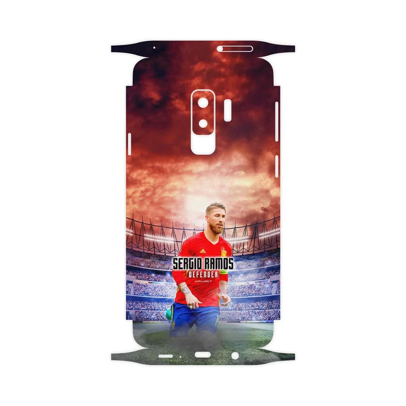 برچسب پوششی ماهوت مدل Sergio Ramos-FullSkin مناسب برای گوشی موبایل سامسونگ Galaxy S9 Plus