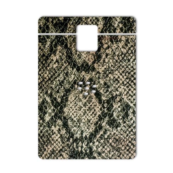 برچسب پوششی ماهوت مدلJungle-python Texture مناسب برای گوشی BlackBerry Passport برچسب پوششی ماهوت مدلJungle-python Texture مناسب برای گوشی BlackBerry Passport