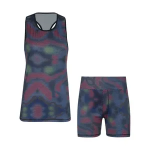 ست تاپ و شلوارک ورزشی زنانه مدل استایل کد Mhr-27