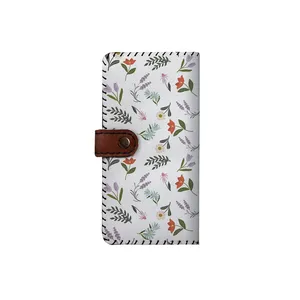 کیف پول زنانه ترمه طراحان ایده مدل گلگلی بنددار کد abi014