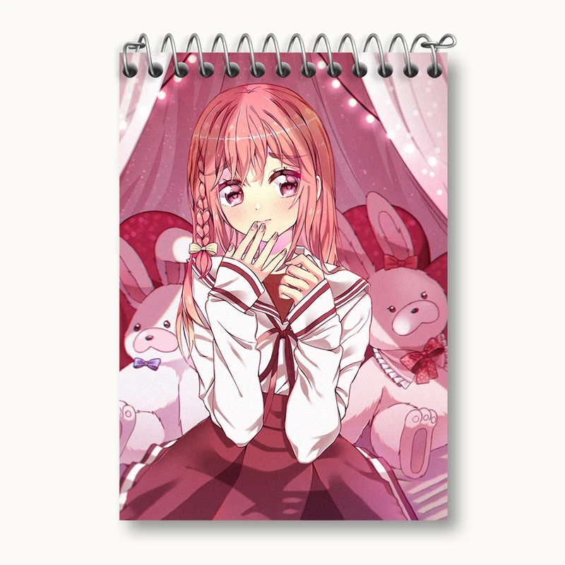 دفتر یادداشت 50 برگ خندالو مدل سومی انیمه کانوجو اوکاری کد 34817