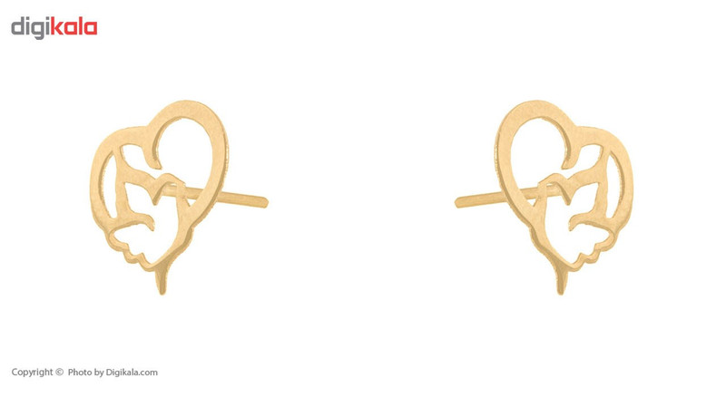 نیم ست طلا 18 عیار ماهک مدل MS0201