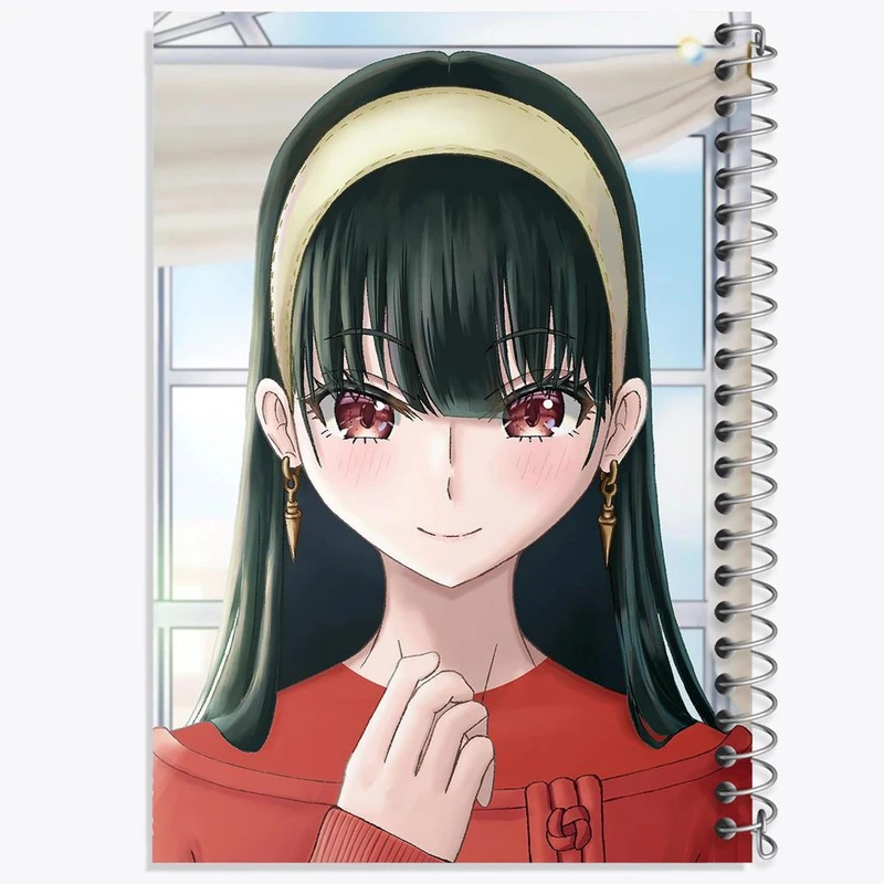 دفتر لیست خرید 50 برگ خندالو طرح یور فورجر انیمه اسپای ایکس فمیلی Spy x Family کد 17690