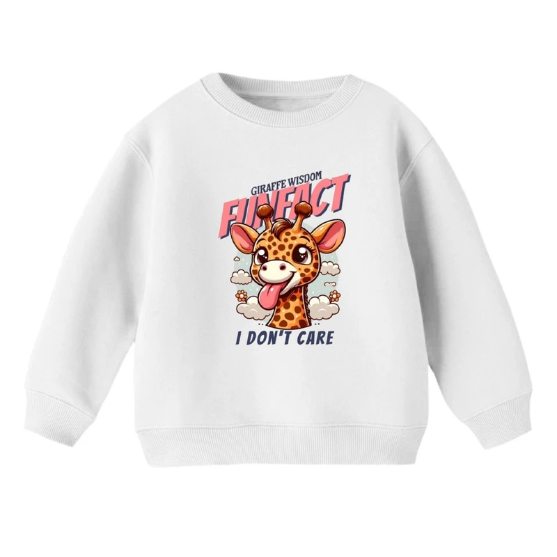 سویشرت بچگانه مدل زرافه زبون دراز