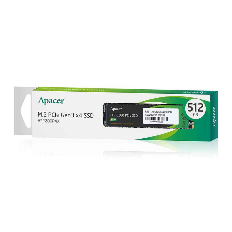 اس اس دی اینترنال اپیسر مدل AS2280P4X ظرفیت 512 گیگابایت