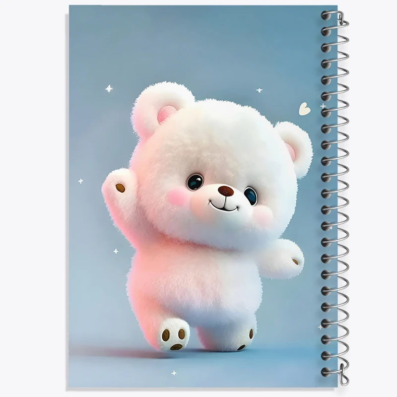 دفتر لیست خرید 50 برگ خندالو طرح خرس کیوت کد F5781