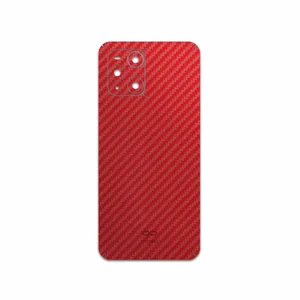 MAHOOT Red-Fiber Cover Sticker for Oppo Find X3 Pro