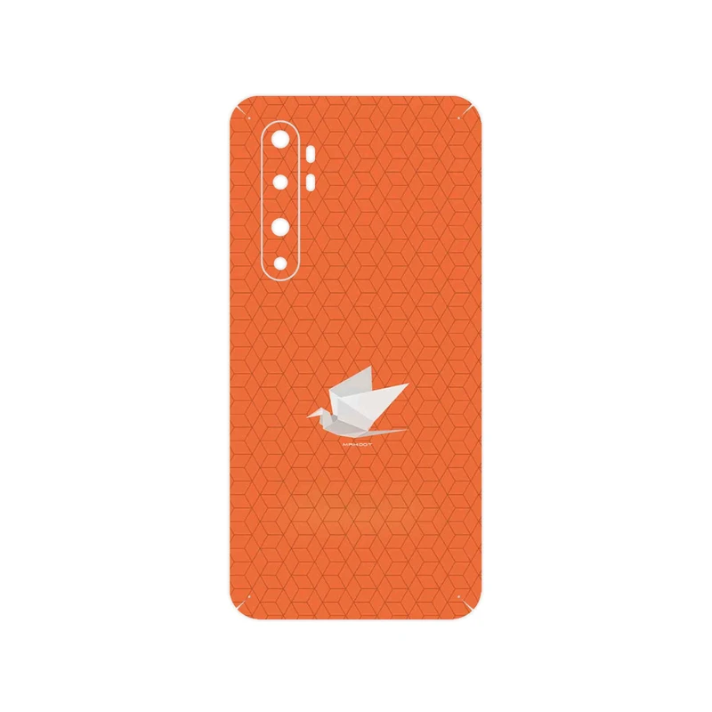 برچسب پوششی ماهوت مدل Minimalist origami bird مناسب برای گوشی موبایل شیائومی Mi Note 10 Lite