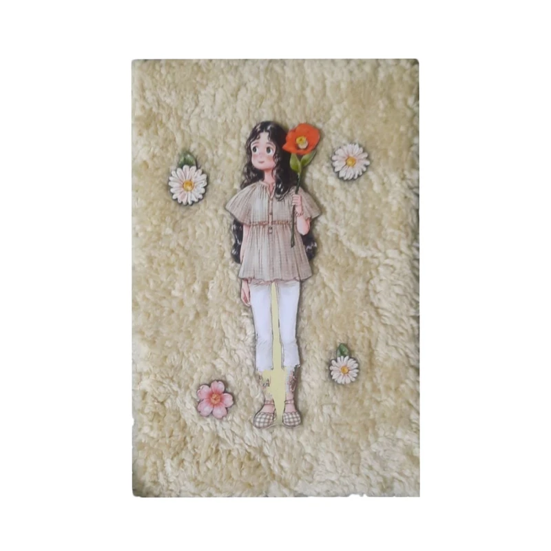 دفتر برنامه ریزی 100برگ مدل پولیشی طرح دختر جنگل کد mn 25