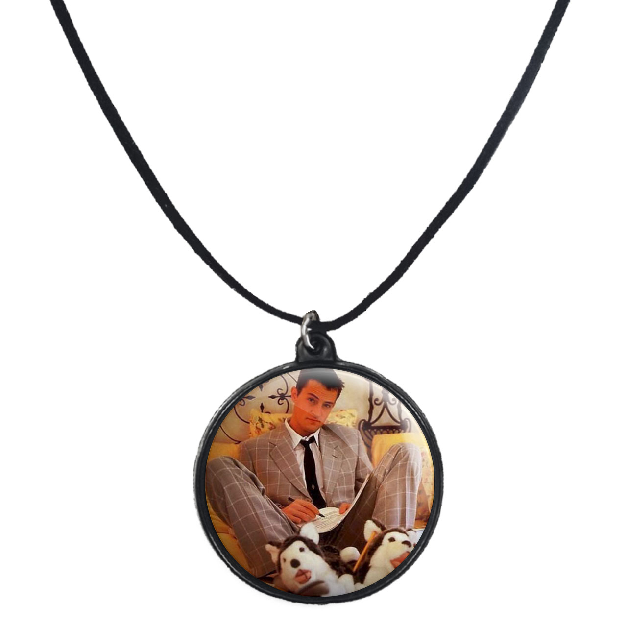 گردنبند پرمانه طرح فرندز کد pmb.18923 مدل دو طرفه