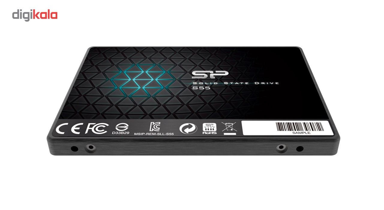 اس اس دی اینترنال SATA3.0 سیلیکون پاور مدل Slim S55 ظرفیت 960 گیگابایت